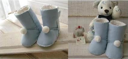 Creative Ideas DIY Baby Ugg Boots 14