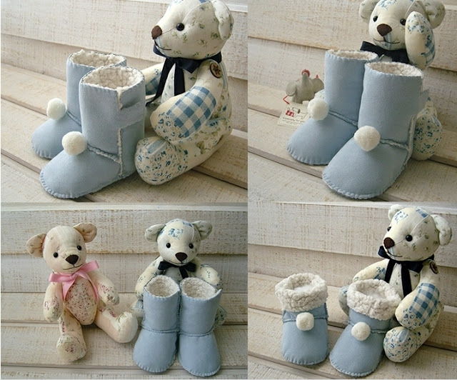 Creative Ideas DIY Baby Ugg Boots 15