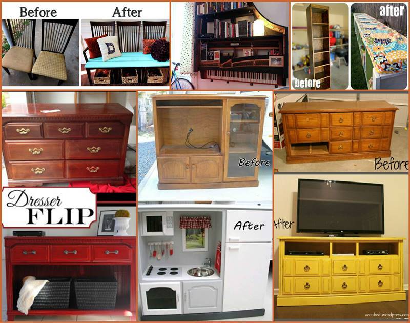 Creative Ideas and DIY Projects to Repurpose Old Furniture