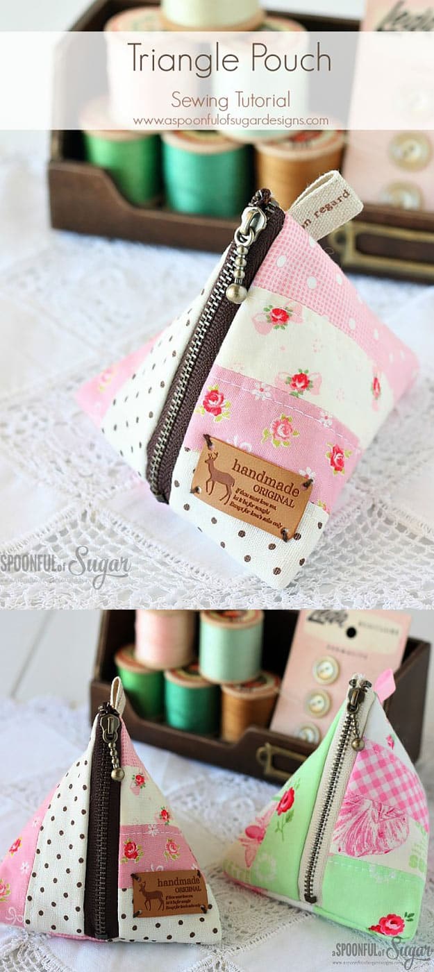 Cute Triangle Pouch