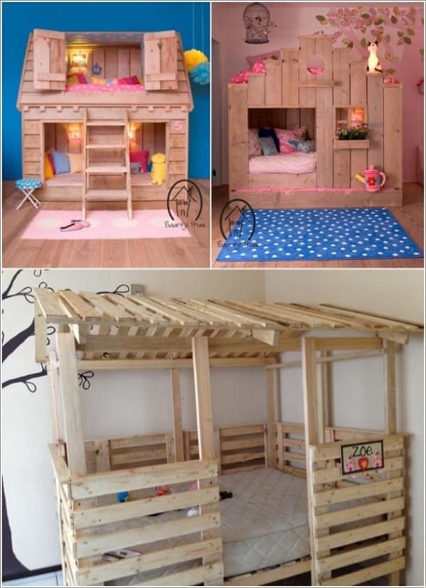 20+ DIY Kids Pallet Furniture Ideas and Projects