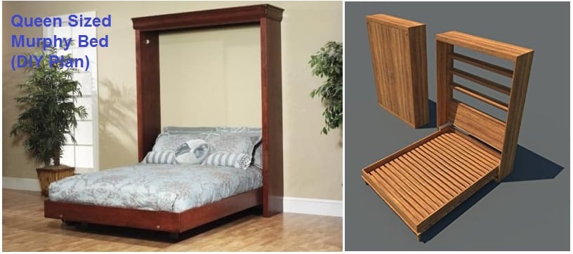 15+ DIY Murphy Beds To Save Space