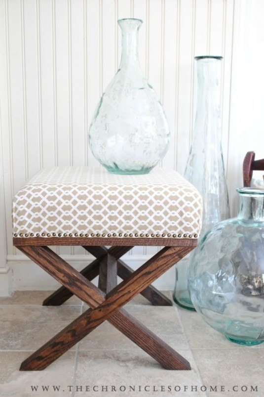 10+ Creative DIY Ottoman Ideas