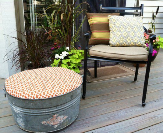 10+ Creative DIY Ottoman Ideas