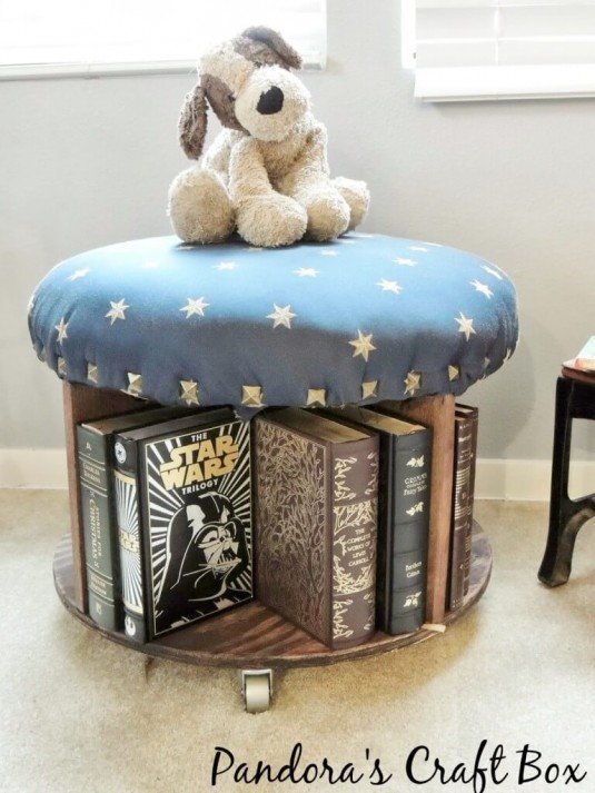 10+ Creative DIY Ottoman Ideas