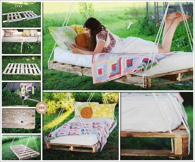 DIY Patio and Garden Swings (20+ Fabulous Ideas)