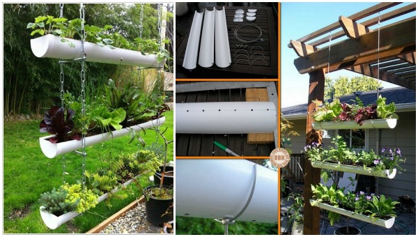 10+ Fabulous DIY Rain Gutter Projects