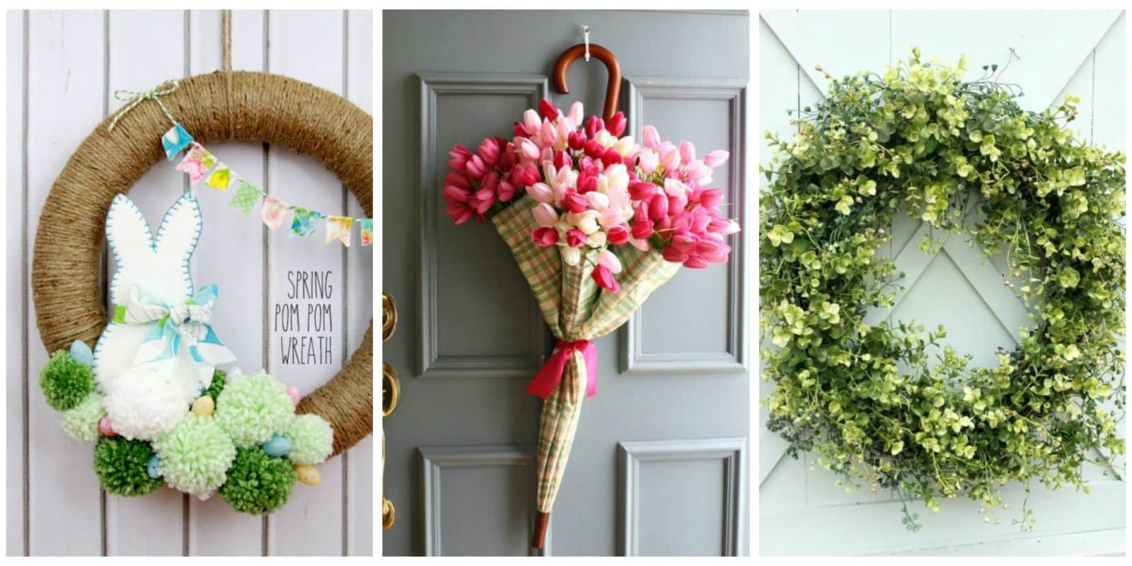 DIY Wreath Ideas Spring