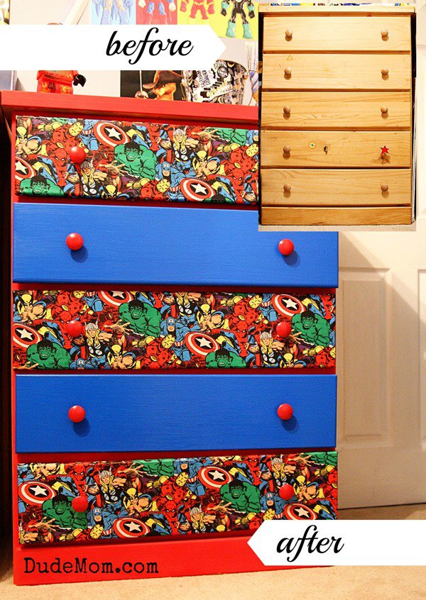 15+ DIY Dresser Makeovers