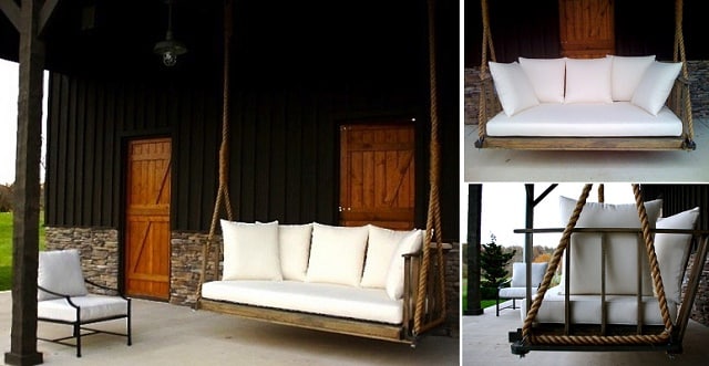 DIY Patio and Garden Swings (20+ Fabulous Ideas)