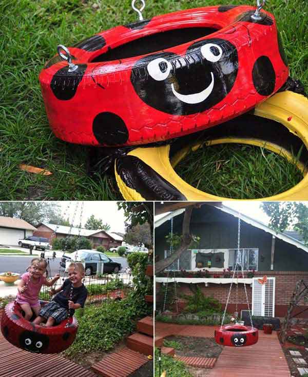 DIY Patio and Garden Swings (20+ Fabulous Ideas)