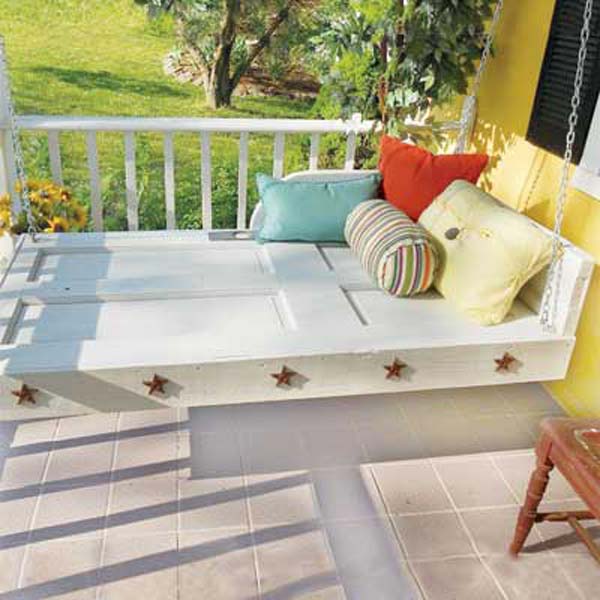 Fabulous DIY Patio and Garden Swings07