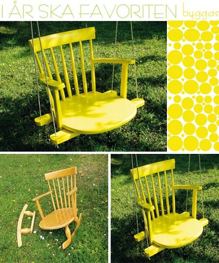 Fabulous DIY Patio and Garden Swings16A