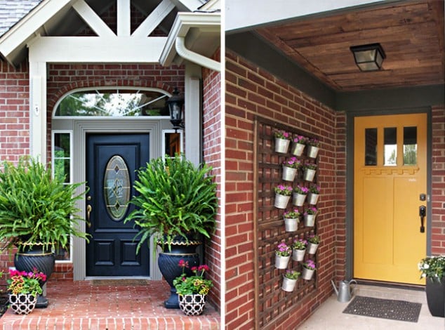 15 Gorgeous Front Door Flower Decorations