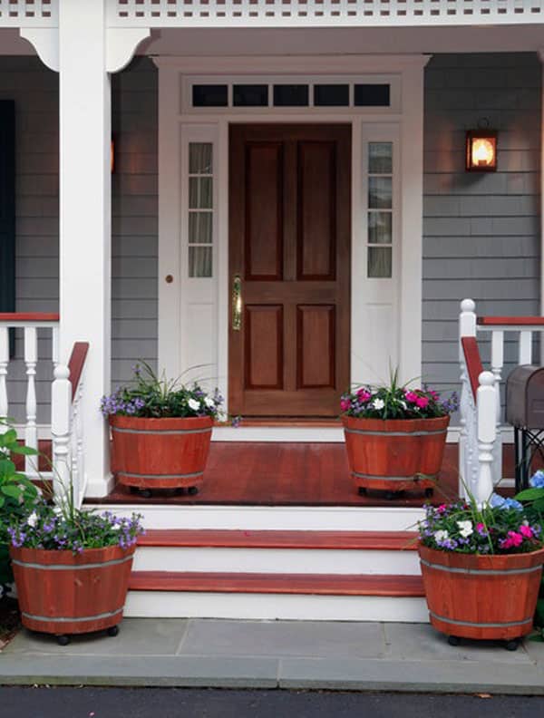 15 Gorgeous Front Door Flower Decorations