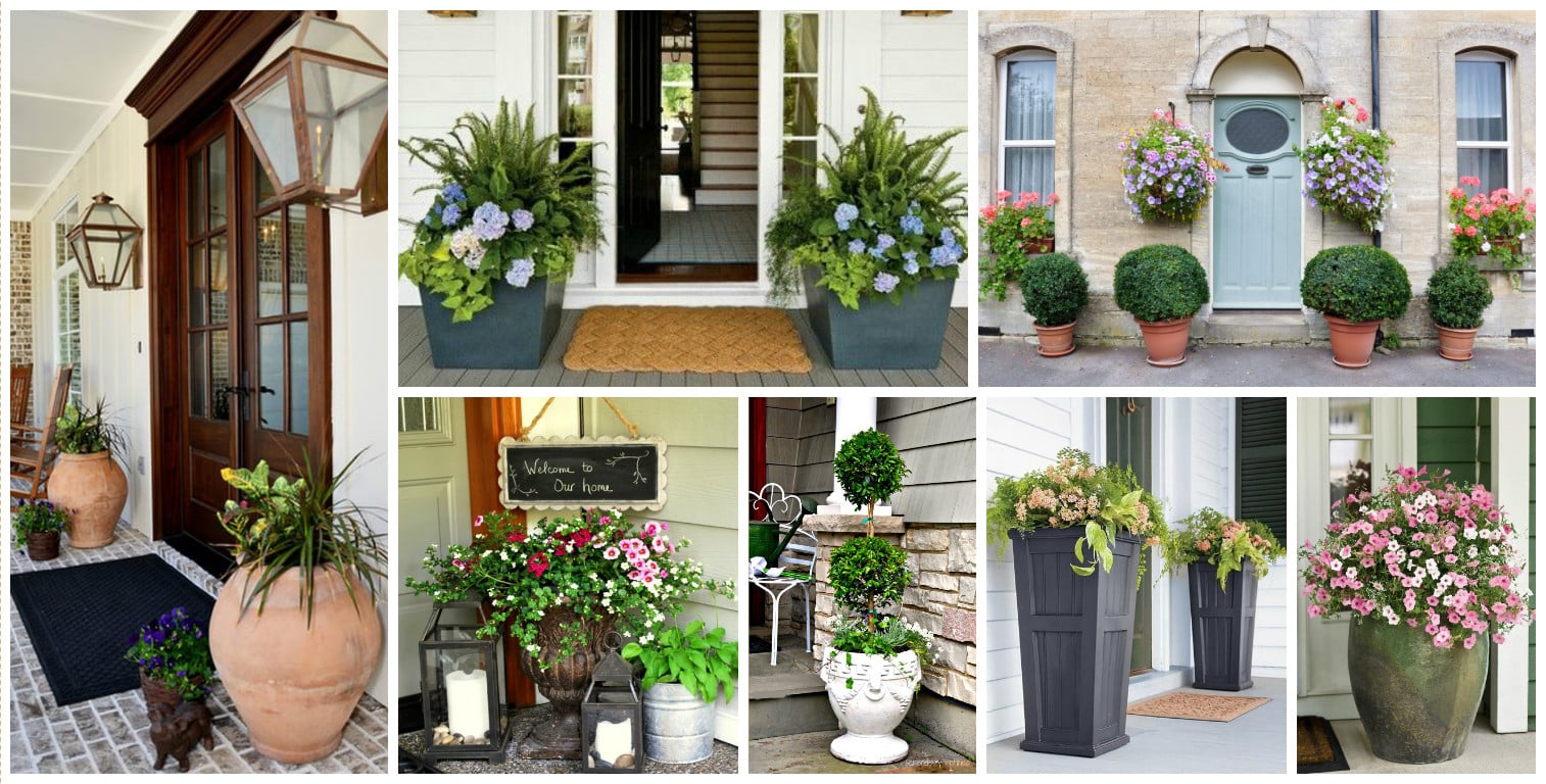 Front Door Flower Decorations