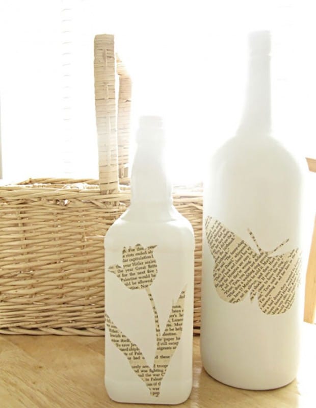 25+ DIY Wonderful Glass Bottle Art