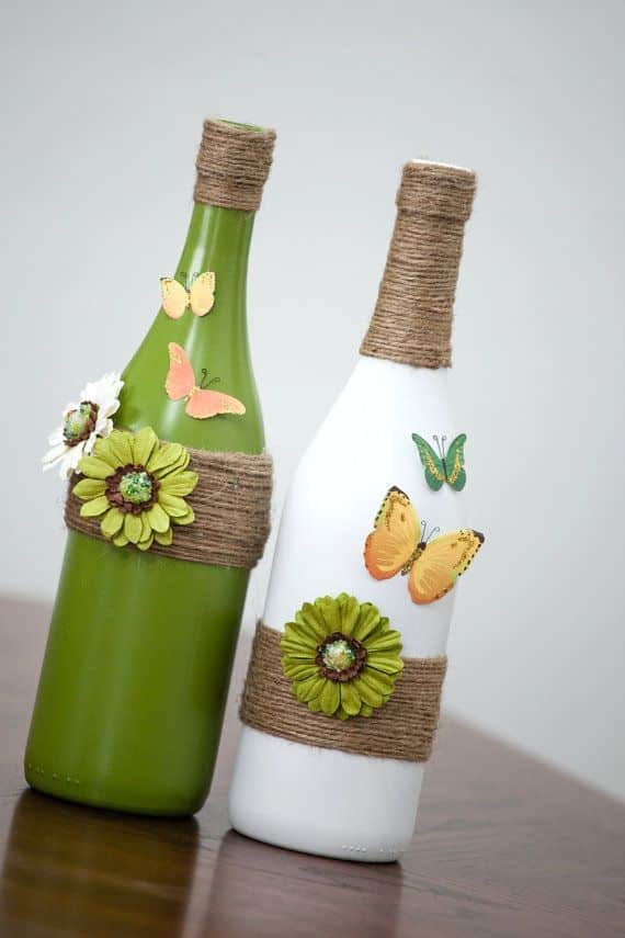 25+ DIY Wonderful Glass Bottle Art