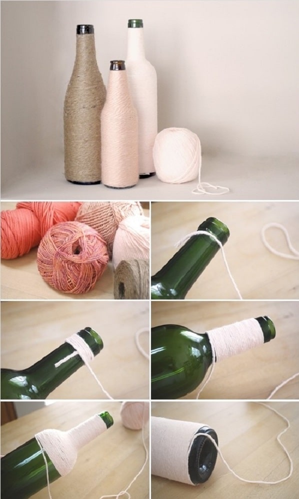 25+ DIY Wonderful Glass Bottle Art