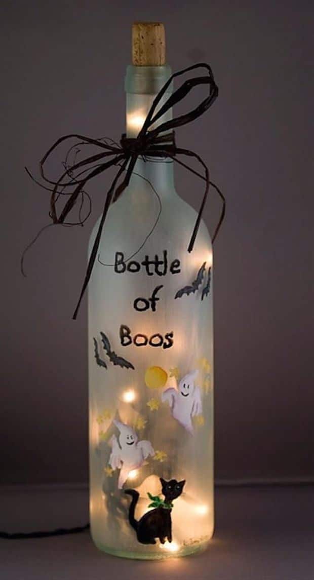 25+ DIY Wonderful Glass Bottle Art