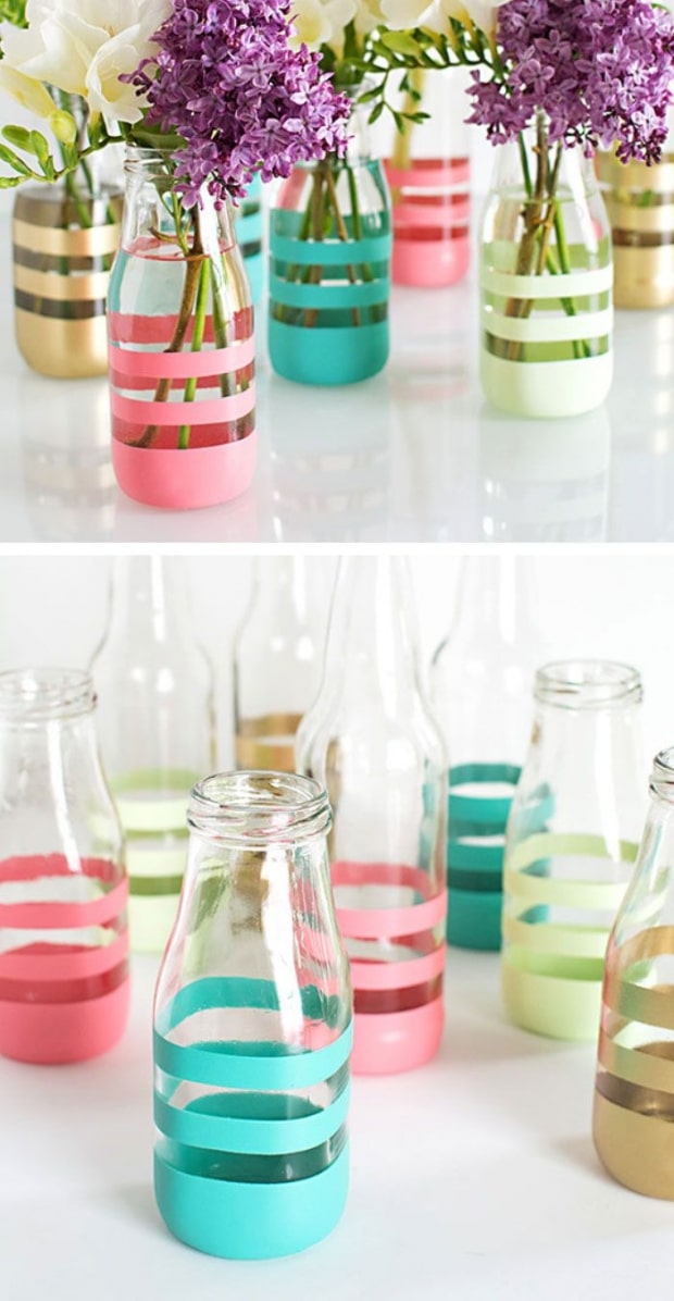 25+ DIY Wonderful Glass Bottle Art