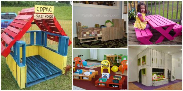 Kids Pallet Furniture Ideas