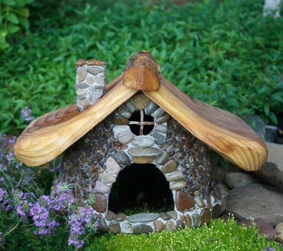 15+ DIY Miniature Stone Houses