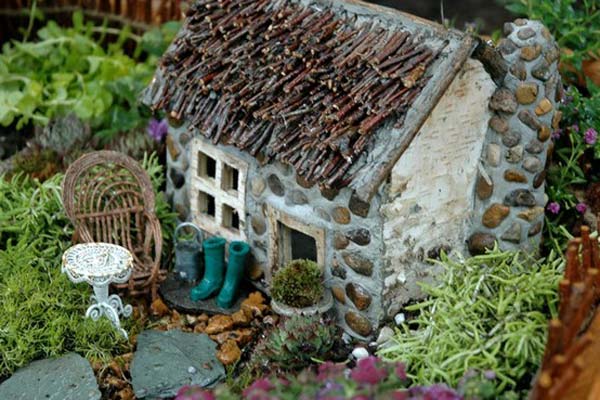 15+ DIY Miniature Stone Houses