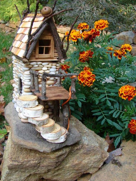 15+ DIY Miniature Stone Houses