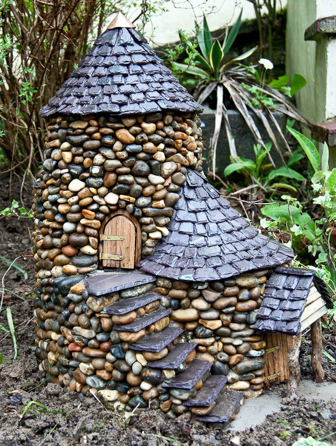 15+ DIY Miniature Stone Houses