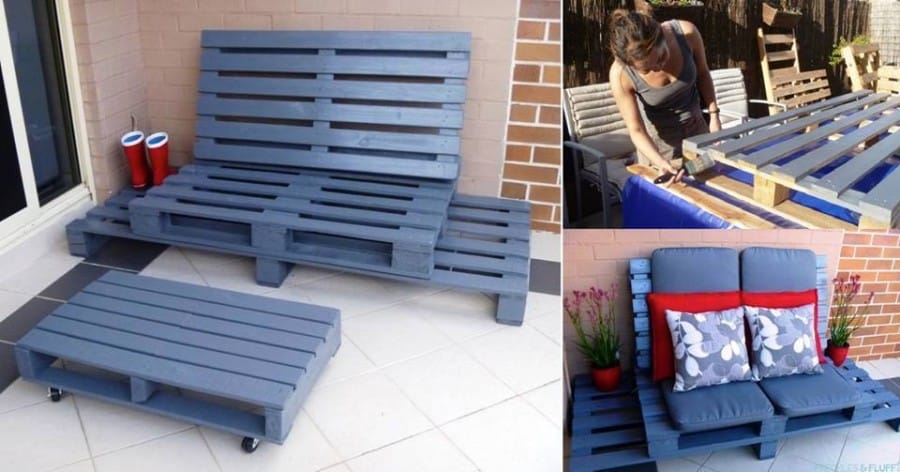 20+ Fabulous DIY Outdoor Pallet Furniture Ideas and Tutorials