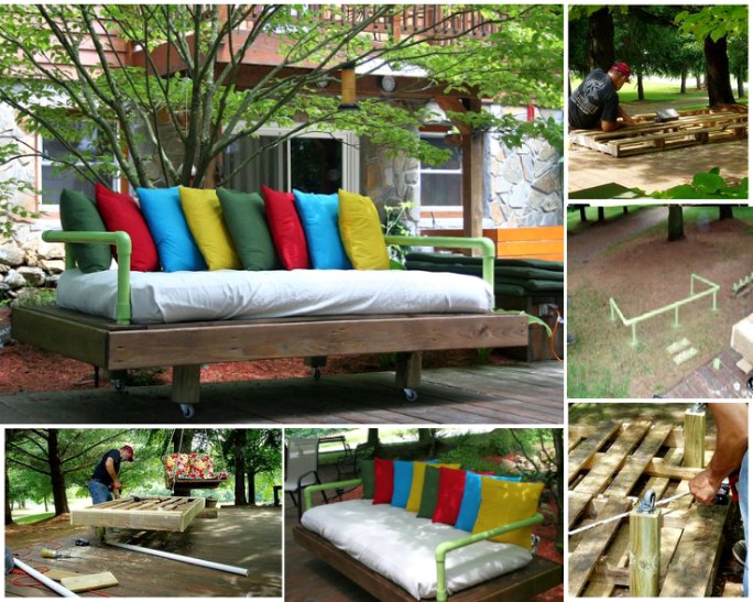 20+ Fabulous DIY Outdoor Pallet Furniture Ideas and Tutorials