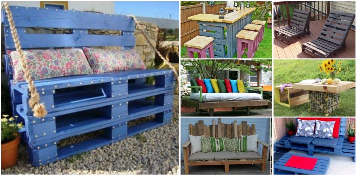 Outdoor Pallet Furniture DIY