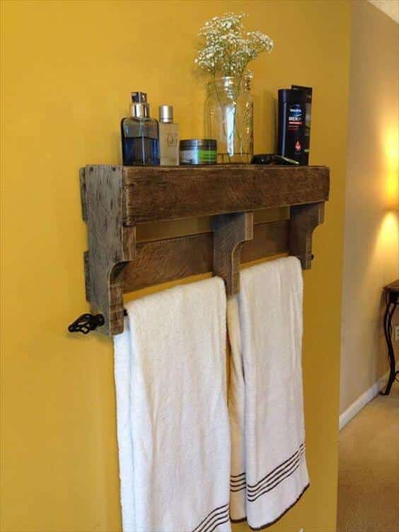Pallet Projects for Your Bathroom 2