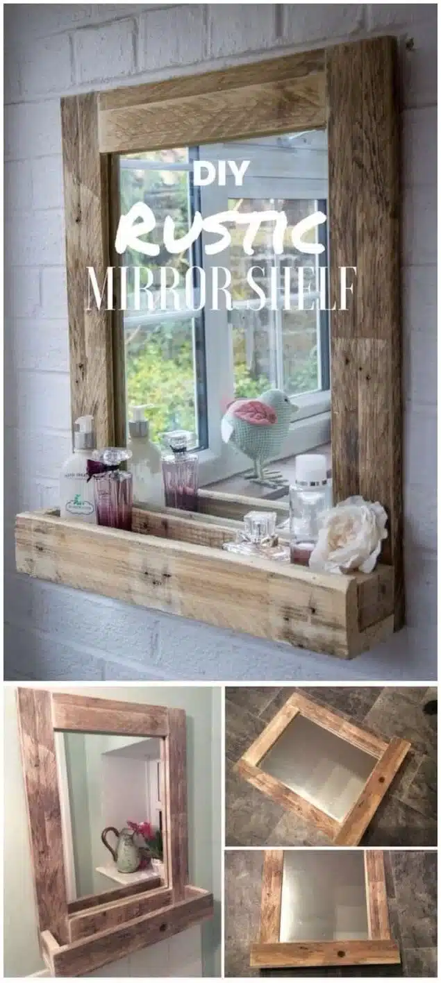 Pallet Projects for Your Bathroom 2