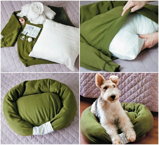 30+ Brilliant Pet Bed DIY Ideas