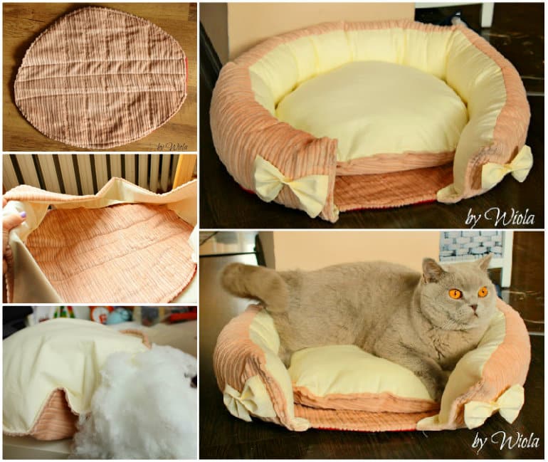 30+ Brilliant Pet Bed DIY Ideas