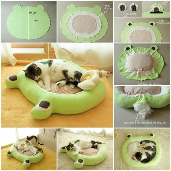 30+ Brilliant Pet Bed DIY Ideas