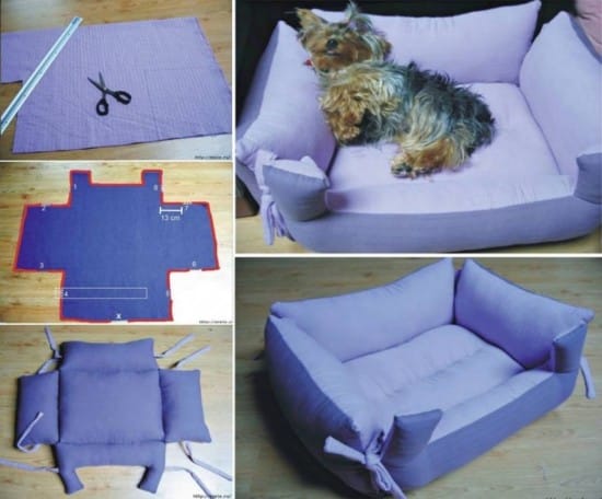 30+ Brilliant Pet Bed DIY Ideas