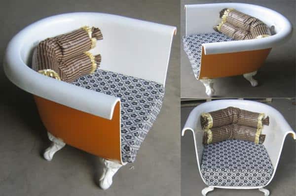 DIY Awesome Repurposed Old Bathtubs Into Furniture