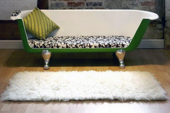 DIY Awesome Repurposed Old Bathtubs Into Furniture