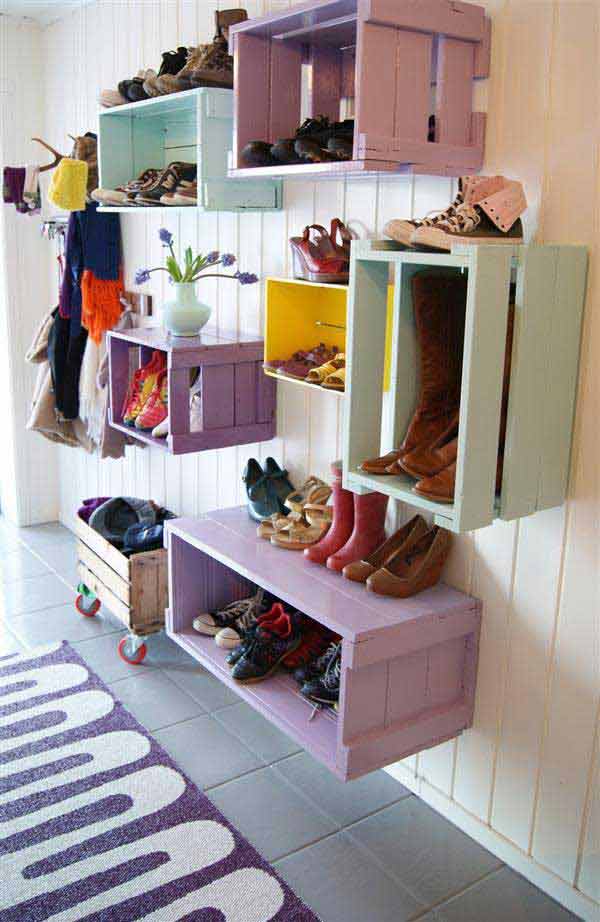 Shoe Storage Hacks 7