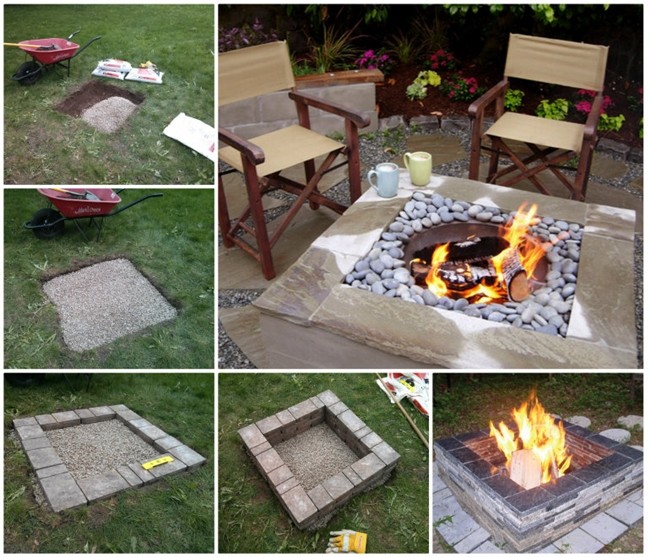 Square Fire Pit