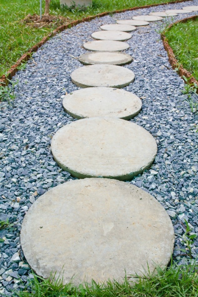 15 Creative Round Stepping Paths