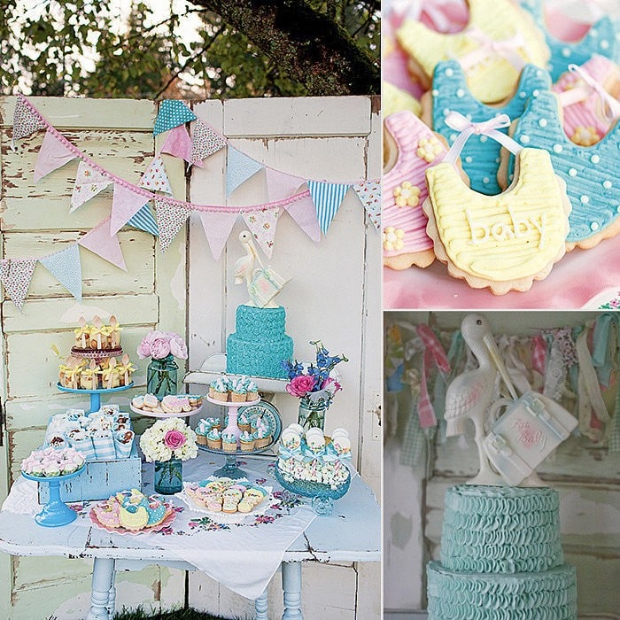 Vintage Themed Baby Shower