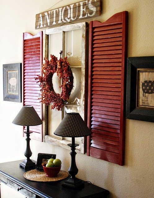 10+ Wonderful DIY Window Shutter Ideas