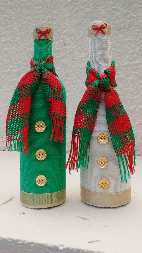 amazing jute bottle decoration ideas 3