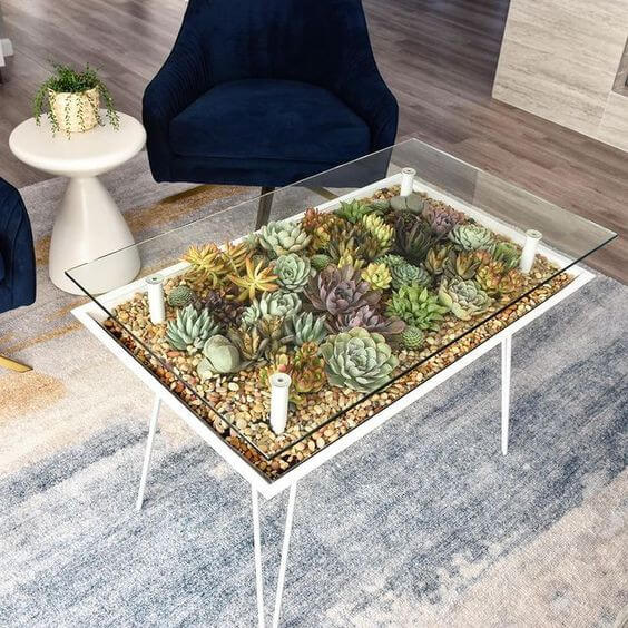 Amazing plant table ideas