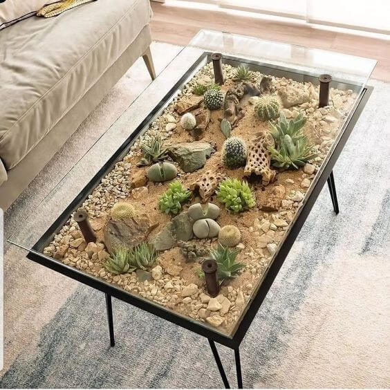 Amazing plant table ideas