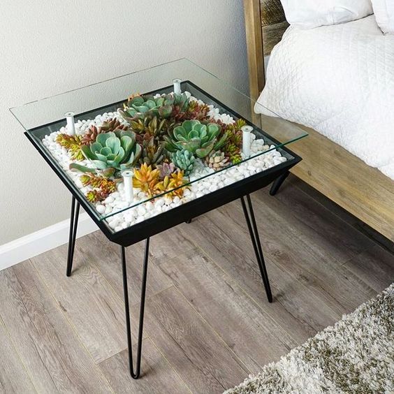 Amazing plant table ideas